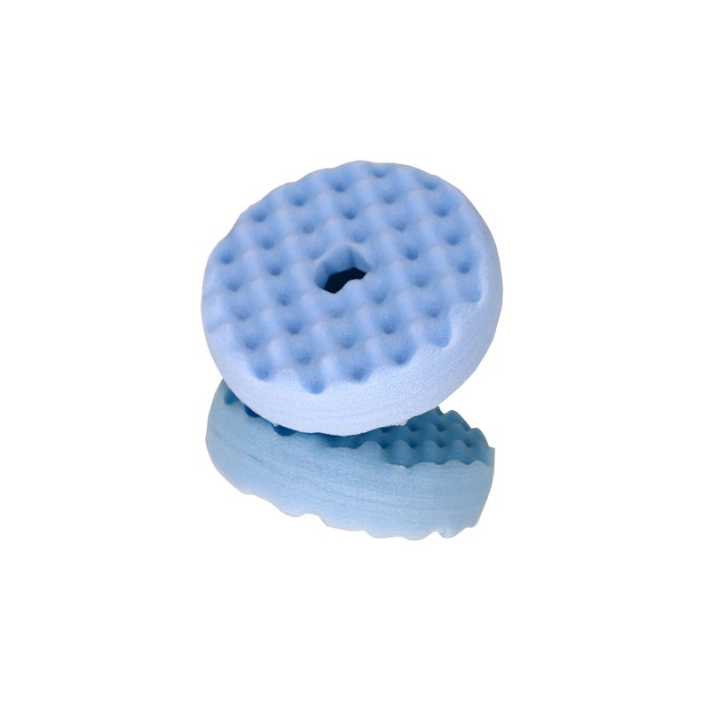 Perfect-It 3M Perfect-It Ultrafine Polishing Pad, 33286, 6 in, 1 Pad, Blue, Double sided, Waffle Face, Polishing for Automotive - Image 1